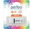 USB-flash Perfeo C02 4GB, White 30007756 4
