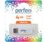 USB-flash Perfeo C03 4GB, White 30008546 4