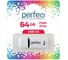 USB-flash Perfeo C02 64GB, White 30007764 2
