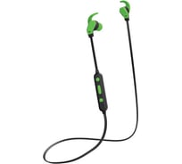 Внутриканальные bluetooth наушники Perfeo WINGS чёрно-зеленые 30012882