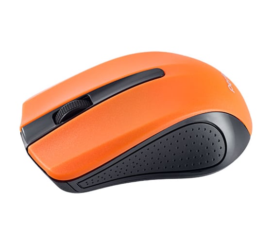 Оптическая мышь Perfeo RAINBOW 3 кнопки, USB, чёрно-оранжевая 30004328