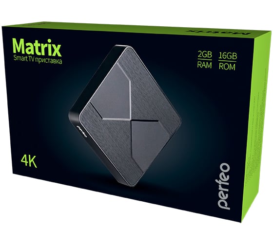 Приставка Perfeo SMART TV BOX MATRIX 30013919