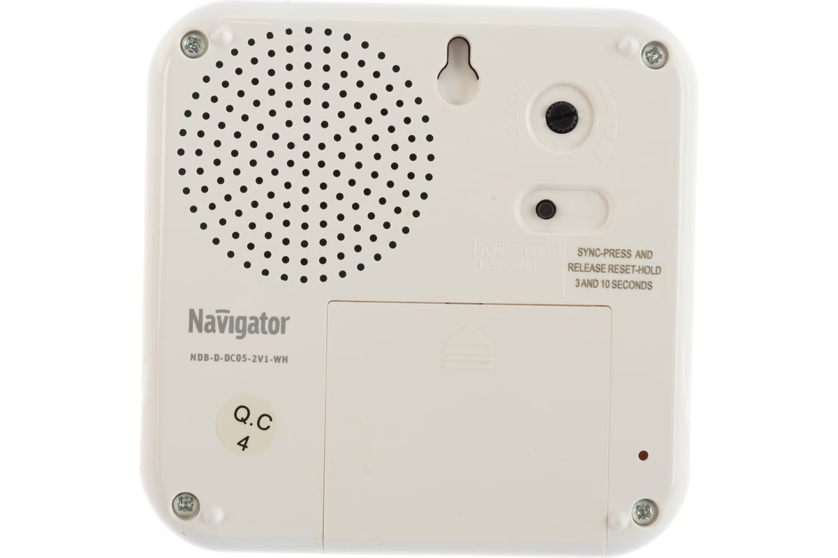 Электрический звонок Navigator 61 277 NDB-D-DC05-2V1-WH 61277 - выгодная  цена, отзывы, характеристики, фото - купить в Москве и РФ