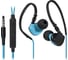 Гарнитура для смартфонов DEFENDER OutFit, W770, черный+голубой, вставки 63771 1