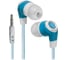 Наушники вставки DEFENDER Trendy 702 белый + голубой 63702 1