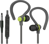Гарнитура для смартфонов DEFENDER OutFit, W760, серый+желтый, вставки 63760