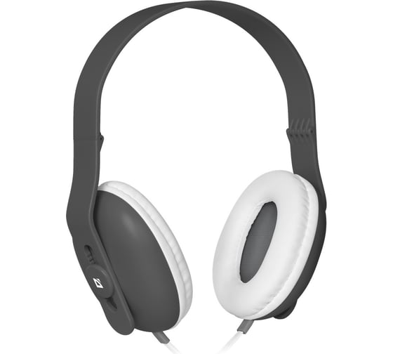 Гарнитура для смартфонов DEFENDER Fancy, 440, серый, кабель 1.2м 63440