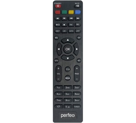 Пульт дистанционного управления Perfeo для DVB-T2 приставок LEADER, CONSUL, STYLE 30013444