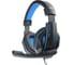 Игровая гарнитура Gembird Printbar, черный/синий, рег громкости, кабель 2м MHS-G215 1