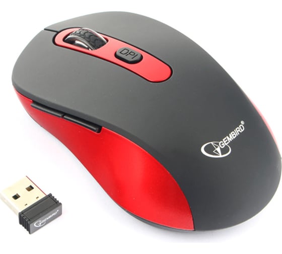 Беспроводная мышь Gembird MUSW-221-R