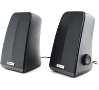 Акустическая система Gembird 2.0 черный 10 Вт рег. громкости USB-питание SPK-505