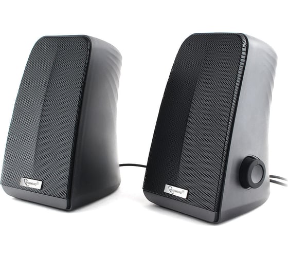 Акустическая система Gembird 2.0 черный 10 Вт рег. громкости USB-питание SPK-505