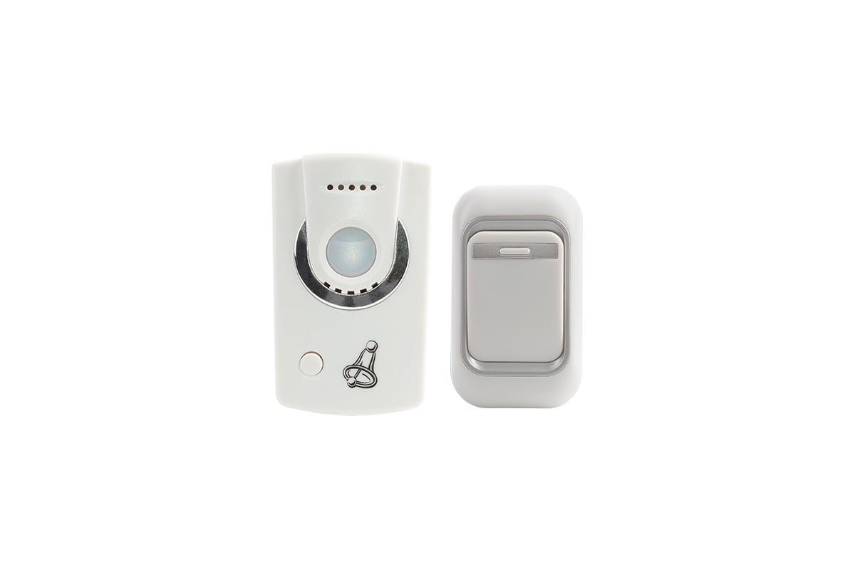 Беспроводной звонок Garin DoorBell Rio-220V c ночником и с влагозащищ.  кнопкой BL1 220V-23A 6941 - выгодная цена, отзывы, характеристики, фото -  купить в Москве и РФ