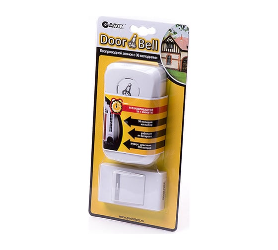 Беспроводной звонок Garin DoorBell Serena BL1 3AA-23A 6940