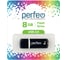 Накопитель Perfeo, USB-flash 8GB C02 Black 30007757 2