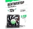 Вентилятор ATLASWELD 70x70мм 12V EC7070H12S 2