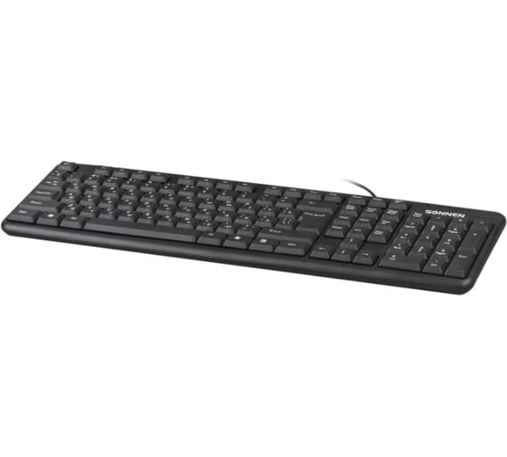 Клавиатура SONNEN KB-8136 проводная, USB 512651