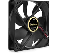 Вентилятор ExeGate 12В DC EX12025S2P 120x120x25 мм, Sleeve bearing подшипник скольжения , 2pin разъем 2.54 , 1500RPM, 24dBA 294048
