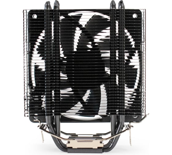 Кулер ExeGate Dark Magic EE400XL-PWM Al+Cu, черное покрытие, 4 тепл.трубки, LGA775/1150/1151/1155/1156/1200/1700/1851/AM2/AM2+/AM3/AM3+/AM4/AM5/FM1/FM2/754/9 295004
