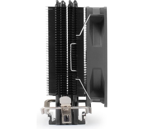 Кулер ExeGate Dark Magic EE400XL-PWM Al+Cu, черное покрытие, 4 тепл.трубки, LGA775/1150/1151/1155/1156/1200/1700/1851/AM2/AM2+/AM3/AM3+/AM4/AM5/FM1/FM2/754/9 295004