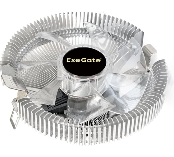 Кулер ExeGate Wizard EE91-PWM.RED Al, LGA775/1150/1151/1155/1156/1200/1700/1851/AM2/AM2+/AM3/AM3+/AM4/AM5/FM1/FM2/754/939/940, TDP 75W, Fan 90mm, PWM, 800-2400 286226