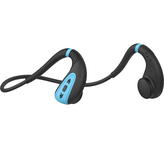 Наушники ZDK с костной проводимостью звука и встроенным MP3 плеером AT-Q1. Синий/черный AT-Q1BLUE