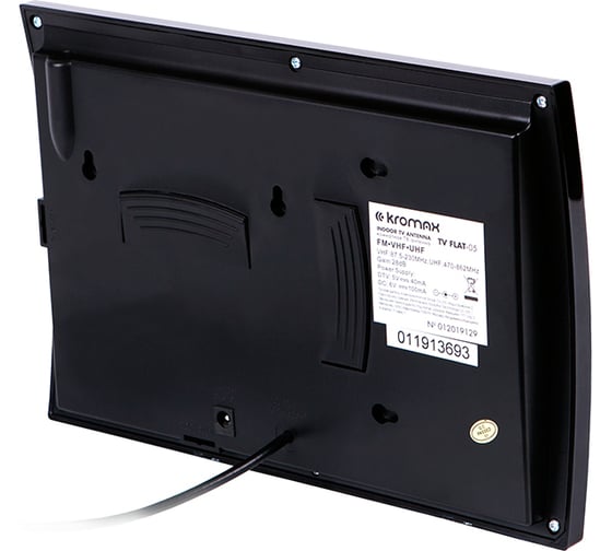 Антенна TV Kromax FLAT 05 black 78956