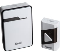 Беспроводной звонок Uniel UDB-016W-R1T1-38S-150M-WH/BL UL-00011371