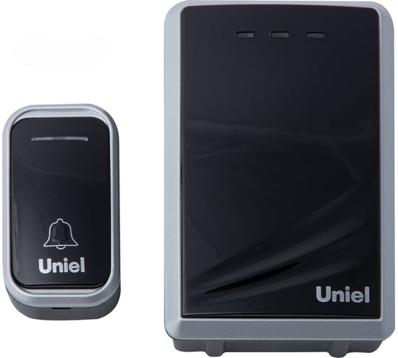 Беспроводной звонок Uniel UDB-017W-R1T1-38S-150M-BL/SL UL-00011374