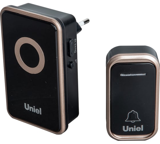 Беспроводной звонок Uniel UDB-094W-R1T1-38S-BL/GL UL-00011367