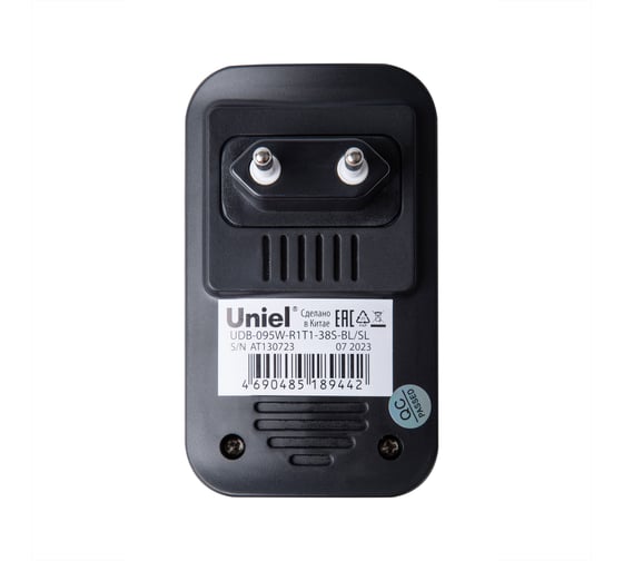 Беспроводной звонок Uniel UDB-095W-R1T1-38S-BL/SL UL-00011369