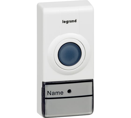 Комплект беспроводного звонка Legrand Стандарт 32 рингтона, дальность 50 м, цвет белый 094251