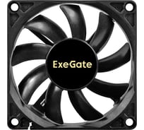 Вентилятор ExeGate 12В DC ExtraPower EP08015B3P 80x80x15 мм, 2-Ball двойной шарикоподшипник , 3pin, 2600RPM, 26dBA 295238