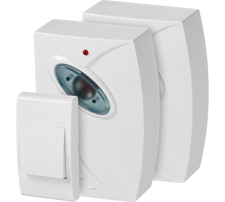 Звонок TDM ELECTRIC народный ЗББ-Н-21/1-32М беспроводной, батарейки, 2 звонка, блистер SQ1901-0104