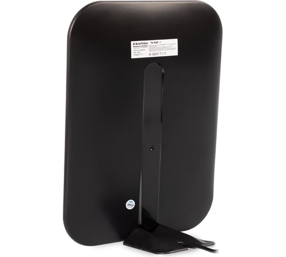 Активная комнатная антенна KROMAX TV FLAT-15 black