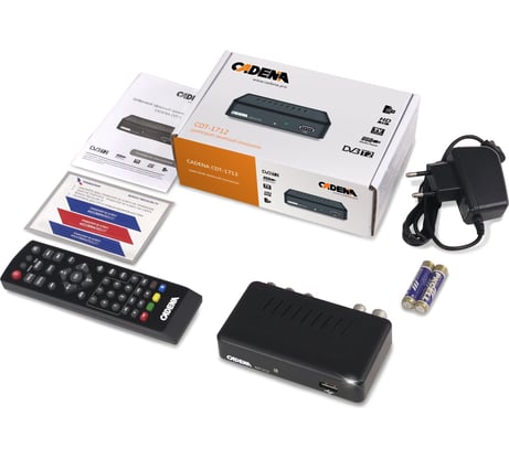 Цифровой эфирный приемник CADENA CDT-1712
