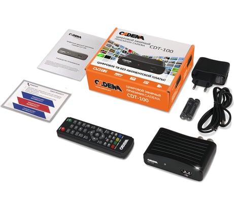 Цифровой эфирный приемник CADENA CDT-100