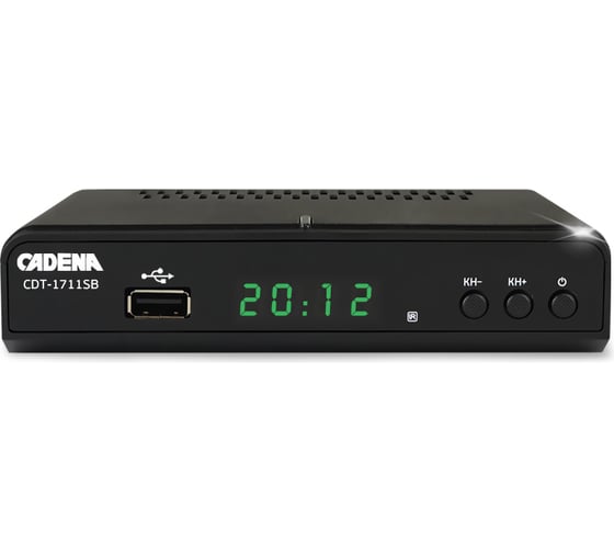 Цифровой эфирный приемникТриколор TC CADENA CDT-1711SB