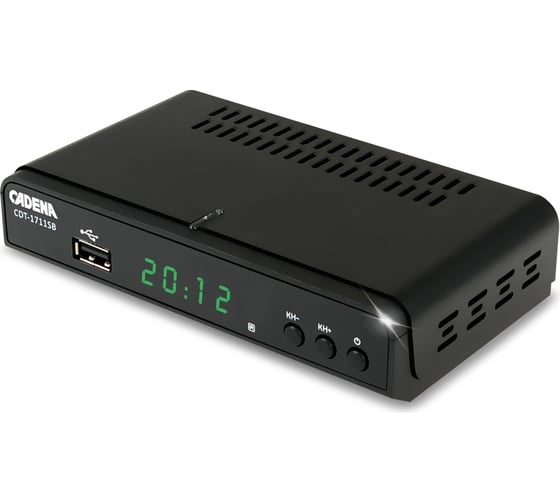 Цифровой эфирный приемникТриколор TC CADENA CDT-1711SB