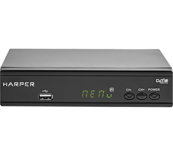 Цифровой телевизионный ресивер Harper HDT2-2015 H00001477 1
