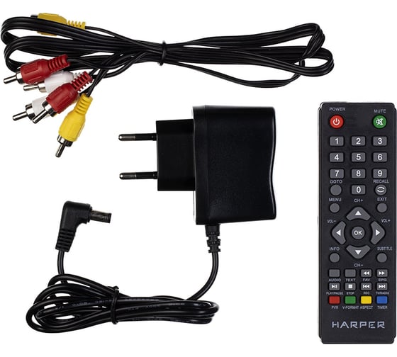 Цифровой телевизионный приемник HARPER DVB-T2 HDT2-1030 H00002392