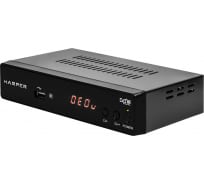 Цифровой телевизионный приемник HARPER DVB-T2 HDT2-5050 с функцией FULL HD медиаплеера H00001479