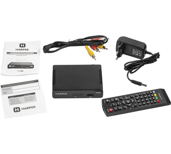 Телевизионный ресивер HARPER HDT2-1108 DVB-T2 H00000469 1