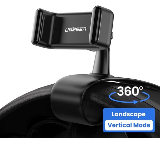 Подставка-держатель Ugreen LP189 () Phone Holder for Car Dashboard на приборную панель . Цвет: черный 60796
