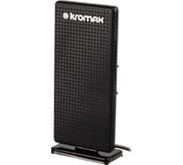 Комнатная активная TV антенна Kromax FLAT-09 black-gray 78971