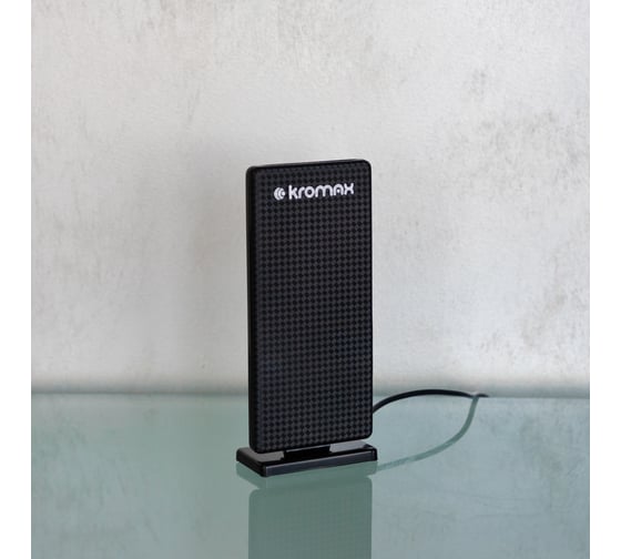 Комнатная активная TV антенна Kromax FLAT-09 black-gray 78971