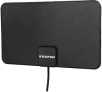 Комнатная активная TV антенна Kromax FLAT-12 black 78963