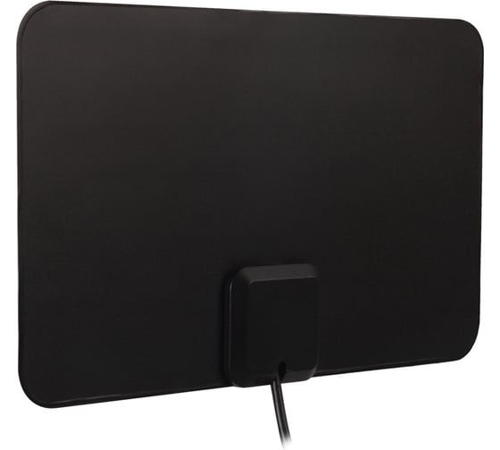 Комнатная активная TV антенна Kromax FLAT-12 black 78963