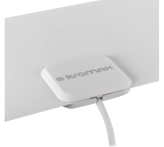 Комнатная активная TV антенна Kromax FLAT-12 white 78964