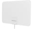 Комнатная активная TV антенна Kromax FLAT-12 white 78964 1